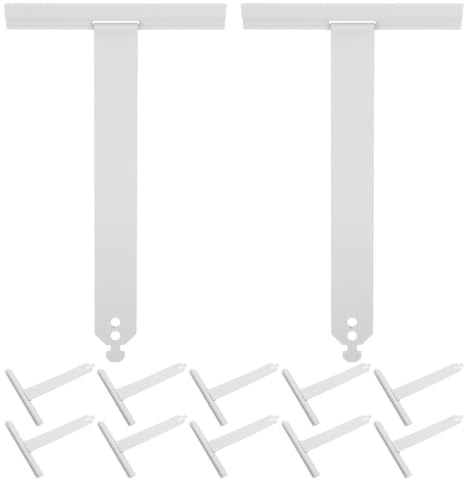 DRESSOOS 12pcs Stainless Steel Roller Shutter Hardware Replacement with Spring Loaded Top Slat Hanger and Secure Hook, Wide Compatibility for Window Shutter and Roller Blind, for Home