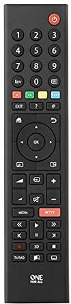 One For All Control remoto de TV, funciona con todos los televisores inteligentes Grundig, el reemplazo ideal del mando a distancia, URC1915