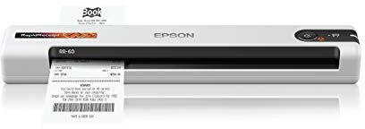 Epson RapidReceipt RR-60 Compact Mobile Document Scanner Receipt
