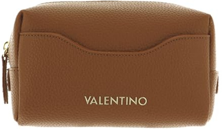 VALENTINO Kulturbeutel Soft Cosmetic Case Cognac braun