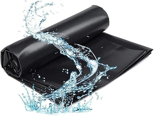 DECAKE Revestimiento para Estanque Revestimiento para Estanque, 3X13Ft, 6.5X6.5Ft, 6.5X23Ft, 9.8X33Ft, para Fuente de Corriente de Estanque de Peces, jardín de Agua, Cascada, Corrientes d
