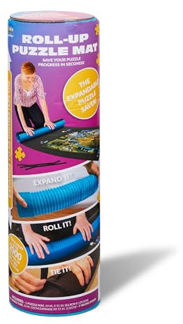 Buffalo Games - Aufrollbare Puzzlematte – Jumbo-Größe für bis zu 2000 Teile Puzzles – einfache Lagerung und Reinigung – Speichern Sie Ihr Puzzle