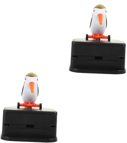Hoement 2 Sets Push- Zahnstocher Automatische Vogel Zahnstocher Spender Dekorative Box Für Home Office