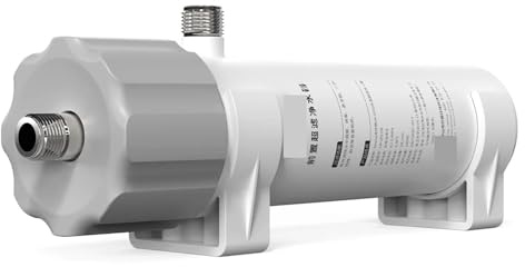 Filtro per l'acqua ad osmosi inversa Di purificazione del filtro acqua di ultrafiltrazione PVDF da 0,01 μm, membrana lavabile UF, acqua potabile per il filtro dell'acqua sotto il lavandino