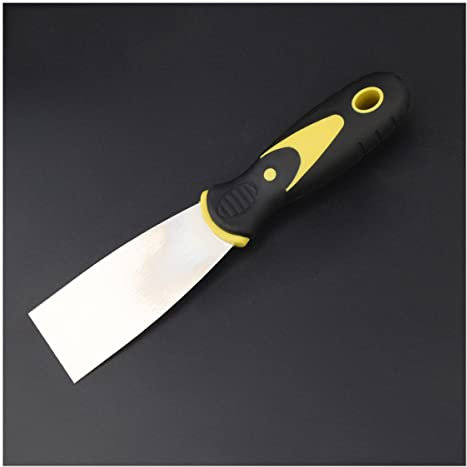 Wallpaper Scraper，Putty Knife，Filler Knife， Putty Knife Paint & Wall Scraper - Ergonomic Comfort Handle - for Spackle, Spreading Scraping Walls, Floors, Tile, More(1.5inch)