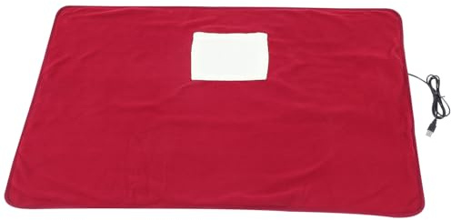 Artibetter Komfortables USB Heizkissen für Haustiere Elektrische Wärmematte aus Polyester Winter Heizmatte für Hunde und Katzen für Kalte Innenbereiche