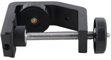 BONKZEBU Resistente Supporto con Morsetto a C con Vite da 1/4 per Morsetto Universale per Treppiede per Fotocamera per Varie Posizioni