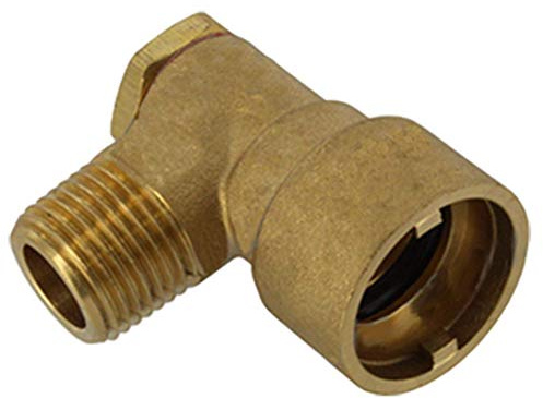 NATURAL GAS & LPG OVEN COOKER FITTING 1/2 ANGLED BAYONET PUSH LOCK CONNECTOR FOR OLD STYLE THICK COOKER HOSES