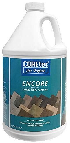 ENCORE 03Z77 Floor Cleaner Care for Luxury Vinyl Flooring Ready To Use 1 Gallon Refill