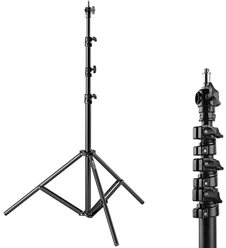 Selens 9.2ft Photography Light Stand, Air-Cushioned Light Stand