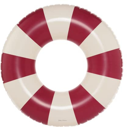 Petites Pommes Schwimmring Schwimmhilfe Ø45-120cm für Kinder und Erwachsene (Ruby Red, 90cm)