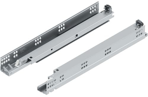 BLUM TANDEM TIP-ON 560H Unterbodenführung Länge 420, Stahl verzinkt