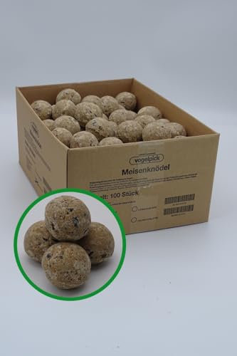 Futterbauer Meisenknödel ohne Netz ca. 100x90g Vogelfutter Wildvogelfutter Ganzjahresvogelfutter