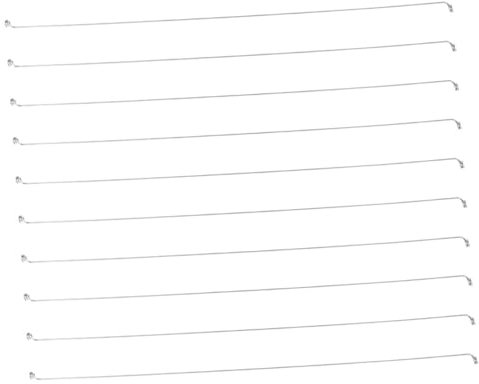 Hoement 10pezzi Affettatrice in Metallo Per Formaggio Filo d Acciaio Per Ricambio Utensile Da Cucina Per Tagliare Formaggio e Frutta Realizzato in Acciaio Inossidabile Facile Da e Per Uso