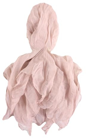 Tovaglioli di Lino 6 Pezzi - Stoffa 45 x 55 Cm, Cotone Lavabili Riutilizzabili - Versatili Fatti a Mano per Cena, Matrimonio e Feste (Rosa)