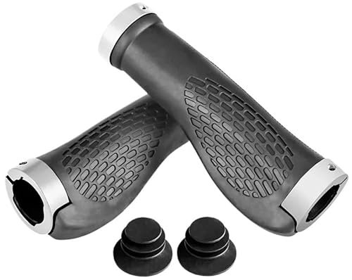 Fahrradgriffe Fahrradlenkergriffe, rutschfest, rutschfest, doppelt verriegelnd, Gummi, ergonomisch, for Mountainbikes, MTB, Fahrradteile, Fahrradgriffe, Schwarz, Gold, Blau Fahrradgriffe Ergonomisch(W