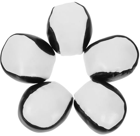 COSMEVIVI 5stücke Outdoor Wurfspiel PVC-sandbeutel Schwarz Junge Mädchen Wurfspielzeug Koordinationsspiel Für Draußen Kinderparty Spielspaß