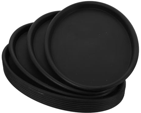 Kisangel Wasserauffang-untertasse Für Pflanzen – 10er-Pack Pflanzen-drainageschalen Robuster Kunststoff-untertasse Bonsai-pflanzenuntertasse