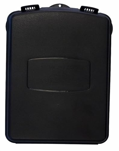 Ama Porte-documents à poche Docu-Box en polypropylène – Résistant à l'eau, idéal pour documents A4, avec prédisposition pour cadenas
