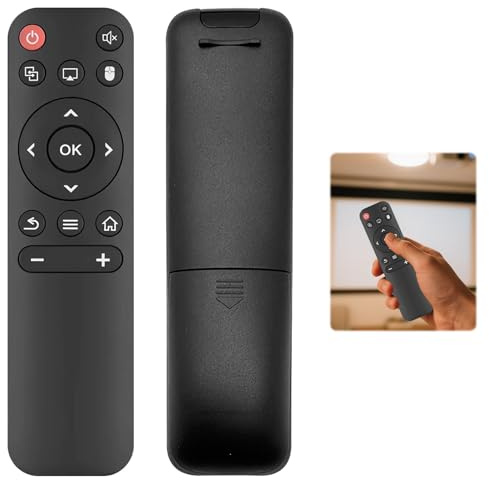 Projector Remote Control Compatible with HY300 HY320 HY300Pro Mini Portable Projector Replacement,for Xgody ‎Gimbal 3,for Xgody ‎Gimbal 3,for Gaimoo GM200,for Maypug P1 Mini