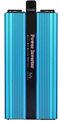 Inversor de Onda sinusoidal Pura 12V 230 Convertidor de Seno Puro 12V a 220 Inversor de Kit de energía con Cargador USB for batería de Banco de energía(2000W,24V,60Hz)