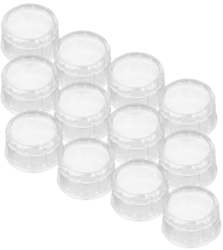 SHINEOFI 20 Tapas de Plástico para Coctelera de Té Leche, Tapa de Mezclador de Bebidas Resistente a Salpicaduras, Accesorios para Coctelera, Repuestos para Preparación de Cócteles y Jugos,