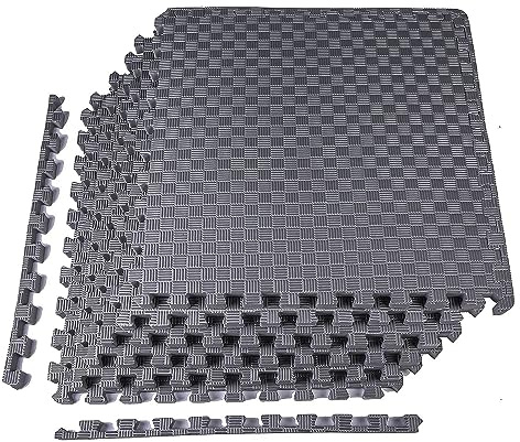BalanceFrom Steckmatte, Puzzlematte, Schutzmatte, Gymnastikmatte, Trainingsmatte, Mehrere Farben, Mehrere Größen