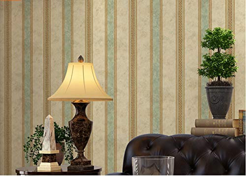 WERTMN Tapeten Vintage grünen amerikanischen land vertikale streifen tapete Europäischen vlies schlafzimmer wohnzimmer TV hintergrund wandtapete AB