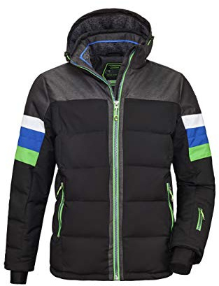 Killtec Herren Tirano Mn Jckt C Hybridjacke Mit Abzippbarer Kapuze Und Schneefang