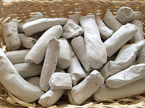 UCLAYS White Pressed Clay, Weiß Gepresste Lehm, Essbare Tonstücke (Klumpen) Natürlich zum Essen (Lebensmittel), Essbarer Ton, 4 oz (110 g)