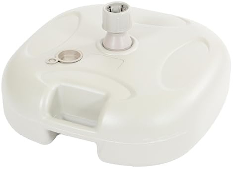 Harbour Housewares 20L Plastic Parasol Base - White
