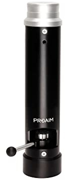 PROAIM 14/35cm Bazooka with Quick Lock Lever with Euro/Elemac Base Mount for Heavy Dolly, Jib/Crane, Slider & Other Camera Setup. CNC Aluminum Made w 200kg/440lb Payload, Stable & Robust (BZ-285-03)