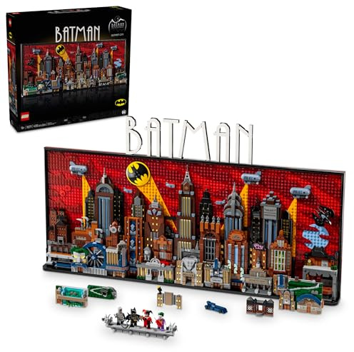 LEGO DC Batman - Die Zeichentrickserie Gotham City Bauen und Ausstellen Erwachsenen-Set mit Minifiguren, DC Sammelgeschenk für Fans von Superhelden-Action- und Abenteuerfilmen, 76271