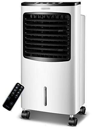 Ventilador de Aire Acondicionado portátil, Enfriador evaporativo, humidificador portátil sin aspas, Enfriador de Aire con Control Remoto y Ventilador eléctrico, Aire Acondicionado de 3 Modos para