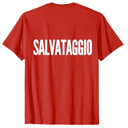 AUF DER RÜCKSEITE GESCHRIEBENER RETTUNGSDIENST T-Shirt