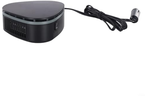 Zilimontt Chauffage de voiture 12 V pour dégivrage de voiture - Dégivrage de la neige électrique - Chauffage triangulaire de voiture - Chauffage électrique de voiture - Chauffage de dégivrage et de