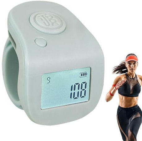 Pomurom Handzähler Clicker, Tally Counter, wasserdichte Handheld -Schalter mit LED -Anzeige, Proteable Counting Clicker, Leichtathletik -Accessoires für Sportveranstaltungen, Aktivitäten