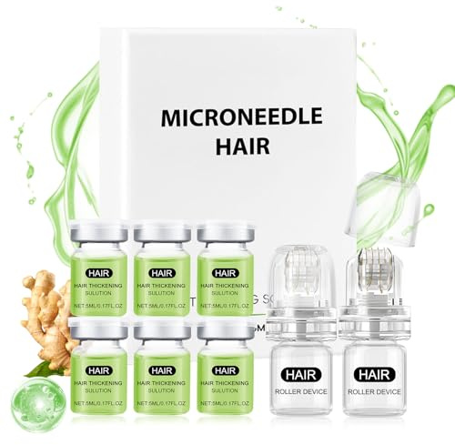Alphainfuse Système de Repousse des Cheveux, Kit de Microinfusion Beauté