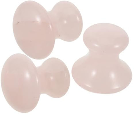 Homoyoyo 3stücke Jade-gesichtsroller und Gua-sha-massagestein für Gesicht Kristall-gesichtsschaber mit Kühlwirkung Gesichts-gua-sha-stein für Hautpflege und Wohlbefinden