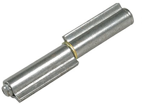CERNIERA DA SALDARE A 2 ALI PEZZI PERNO SFILABILE 140 mm 14 cm CANCELLO GARAGE