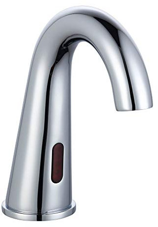 EISL NI075TASSCR Waschtischarmatur TASSONI, Badarmatur mit Sensorbedienung, Sensor, Wasserhahn Bad, Kaltwasser-Armatur, Chrom