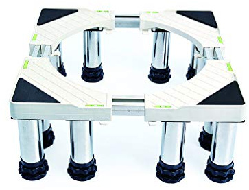 Waschmaschine Sockel Podest Waschmaschinensockel mit 4/8/12 Füße Stand Podeste & Rahmen für Kühlschrank und Gefrierschrank Höhenverstellbare 29-32cm Monoblock Klima Anlage Podest