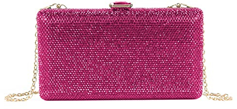 SUKUTU Borse da Sera in Cristallo da Donna Borsa da Cerimonia Formale con Pochette da Cerimonia Borse da Sposa con Strass Borsa da Sposa per Feste