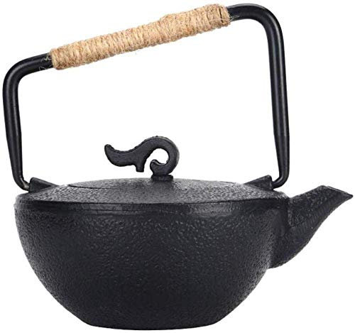Juegos De Té Simples Y Creativos Olla De Hierro Fundido Hierro Fundido Sin Recubrimiento Olla De Hierro Vieja Juego De Té Agua Hirviendo 450 Ml shh