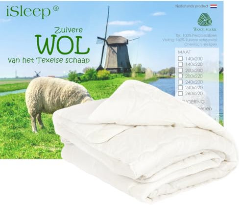 iSleep sommerdecke wolle (140x220cm)