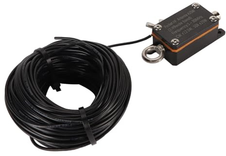 Tragbare Kurzwellenantenne, 1–30 MHz Pocket-End-Fed-Radioantenne, FE8 CW SSB 1:49 Balun-Kurzwellenantenne, Verbessert den Signalempfang für den Außenbereich