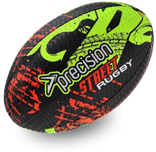 Precision - Ballon de Rugby Street Mania (Taille 4) (Multicolore)