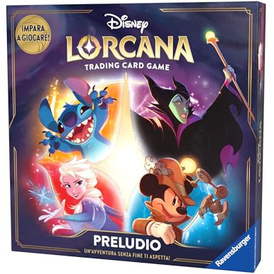 Ravensburger - Lorcana Disney TCG: Preludio | Set Inicial Cartas de Juego | Cartas Coleccionables | Juegos Niños 8 años | Juegos de Mesa Adultos | Regalo Dia Del Padre