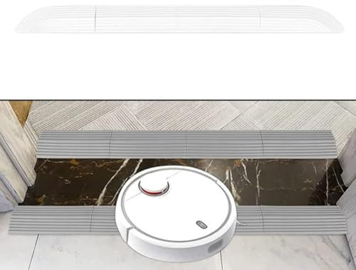 HEIBTENY Rutschfeste Schwelle Türstufenrampen-Set Für Haier Staubsauger Leichte TPE-Rampe 68,6 x 5,1 x 1,6 cm