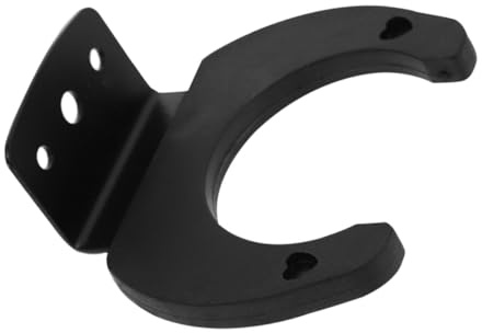 VICASKY Mikrofonhaken Wandhalterung Wandmikrofon Kopfhörer-Aufhänger Funkmikrofon mikrofonstativ microphone stand Hakenleiste für kabelloses Mikrofon Mikrofon-Wandhalter Kieselgel Black